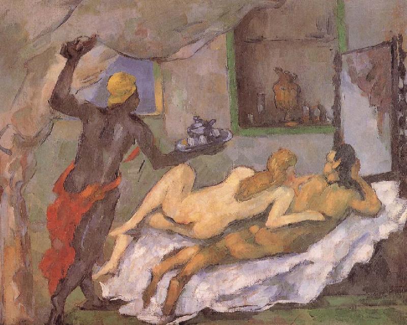 Paul Cezanne afternoon in naples